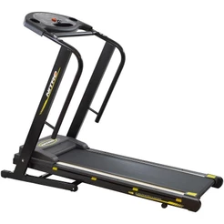 Esteira Elétrica Polimet Dobrável Residencial Profissional Fitness Nitro N16 BIVOLT Cor Preto