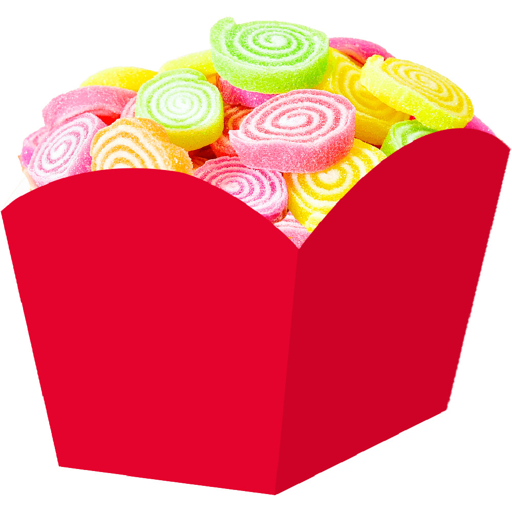 Cachepot De Papel Vermelho - 8 Unidades
        