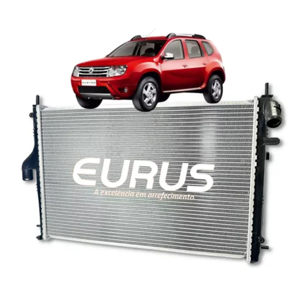 Radiador Renault Duster 1.6 2.0 2012 2013 2014 2015 AutomatIco - Spare Parts and Accessories for Vehicles
