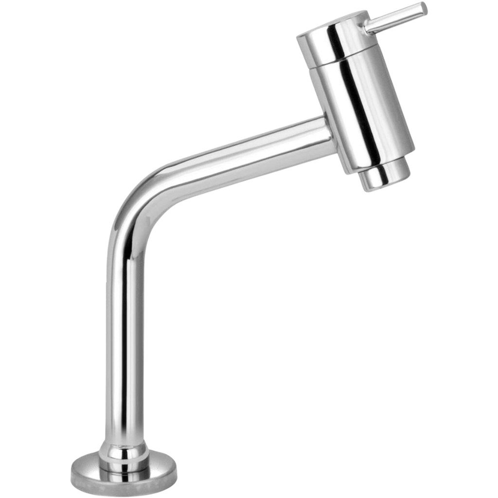 Torneira De Banheiro Metal Lavatório Baixa Sobrepor Cuba Cor Cromada 45° Link Redondo 1/4 De Volta