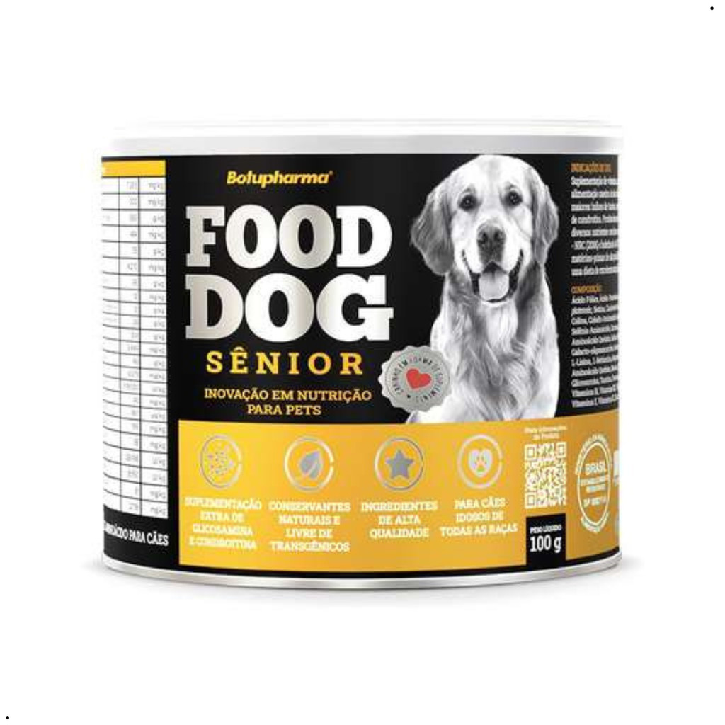 Food Dog Sênior  Suplemento Botupharma 100g