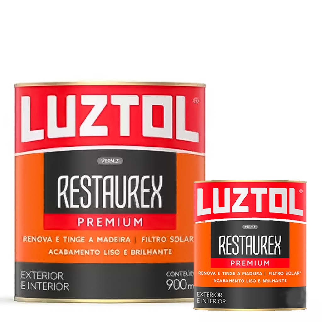 Verniz Restaurex Mogno Brilhante Renova e Tinge a Madeira em Oferta na Shopee