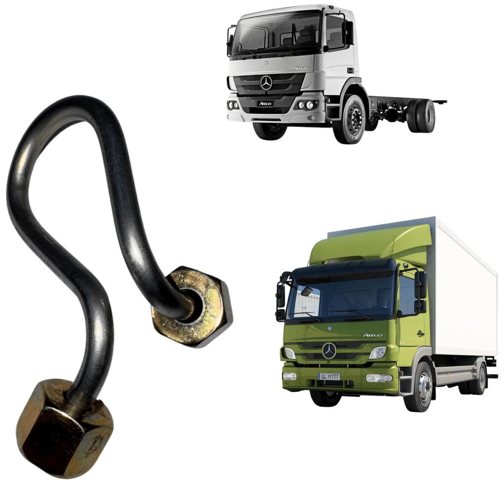 Imagem Tubo Injetor Diesel OM906 OM926 A9060702433