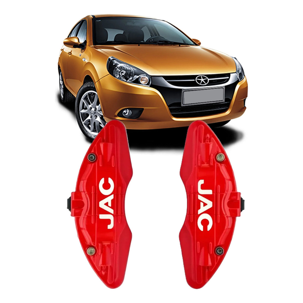 Par Capa Pinça De Freio C/ Travas Jac J3 2013 2014 2015 2016