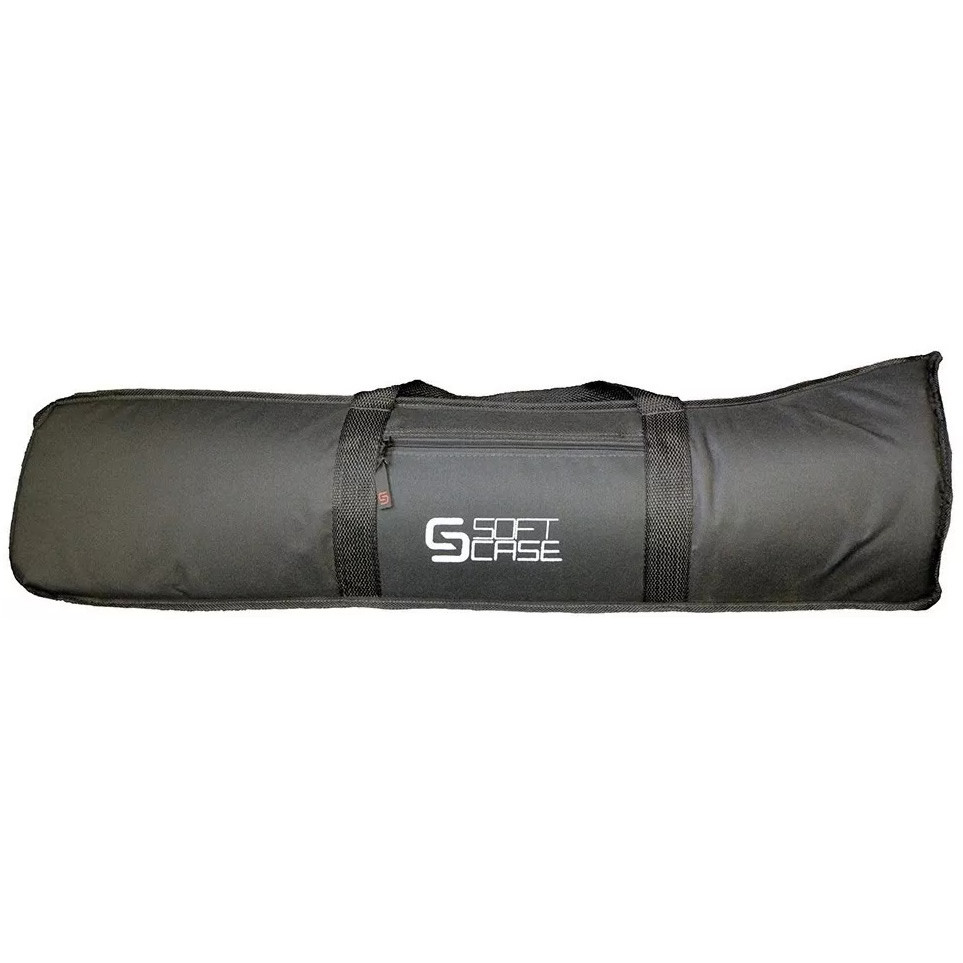 Capa Trombone de Vara Start 276 Soft Case Almofadada Nylon 600 Preto com Alça Reforçada e Bolso Frontal