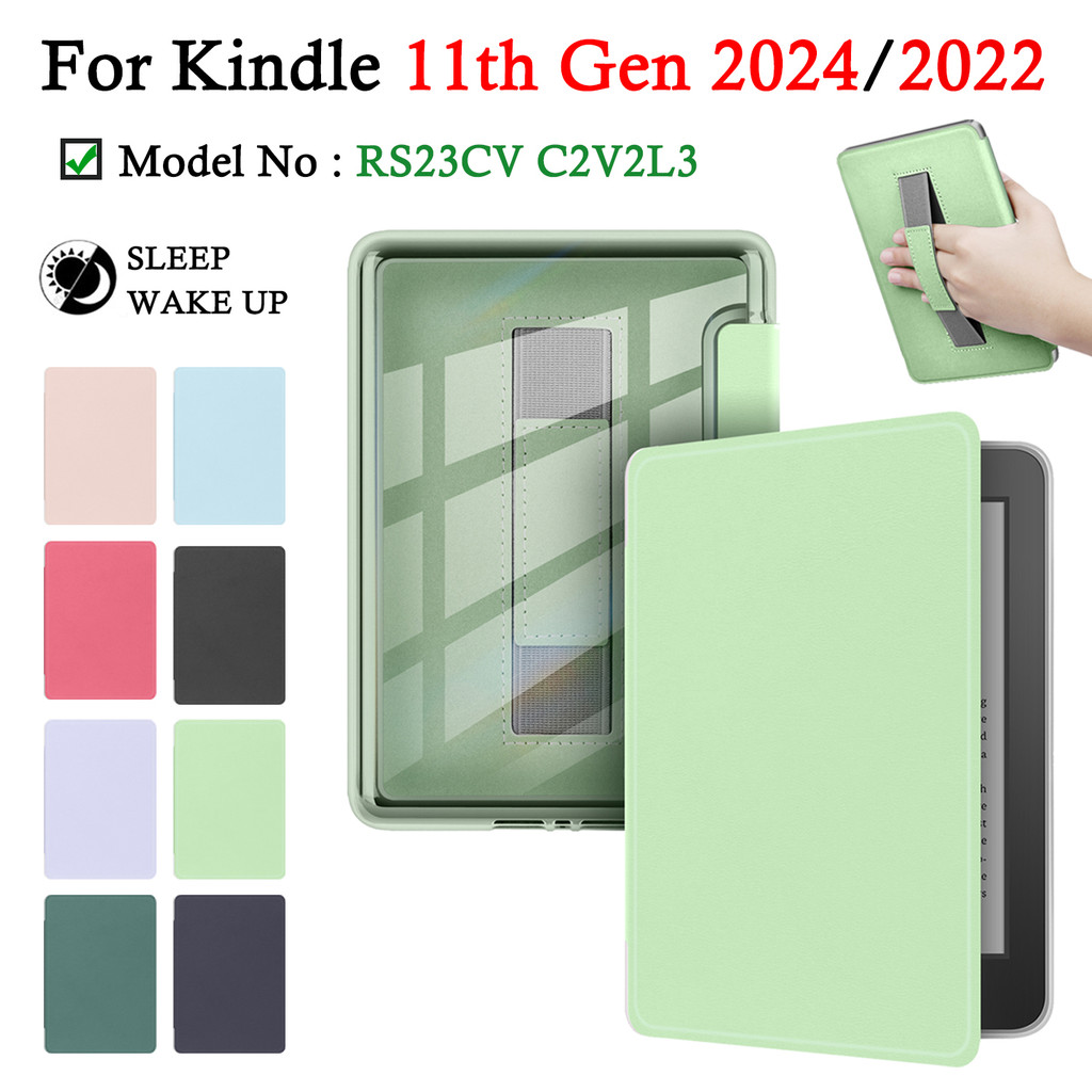Capa portátil para Kindle 11ª Geração 2024 2022 6'' Acrílico Transparente à Prova de Arranhões Magnética em Oferta na Shopee