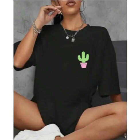 Camisa Camiseta Feminina Oversized T-shirt Kcto Lançamento Academia Treino Caminhada