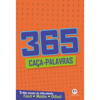 365 caça-palavras Vol. II | Nível Fácil, Médio e Difícil em Oferta na Shopee