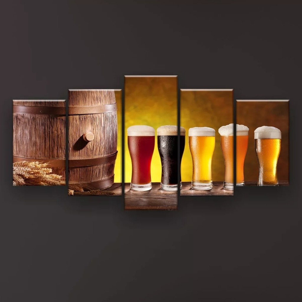 Quadro Decorativo Barril Cerveja Chopp Sala Quarto Painel
