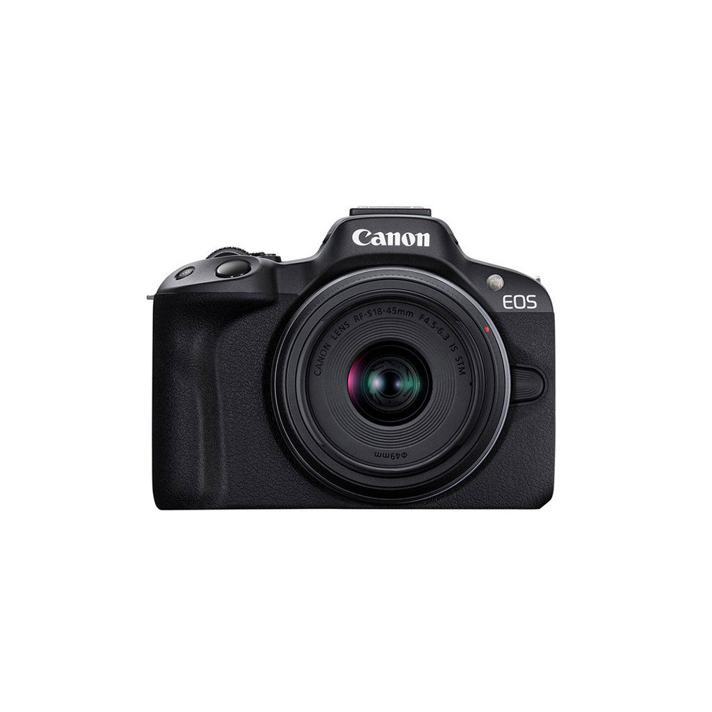 Câmera Digital Cânon EOS R50 com Lente RF-S 18-45mm