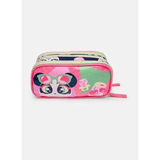 Estojo Triplo Panda Miami - Puket em Oferta na Shopee