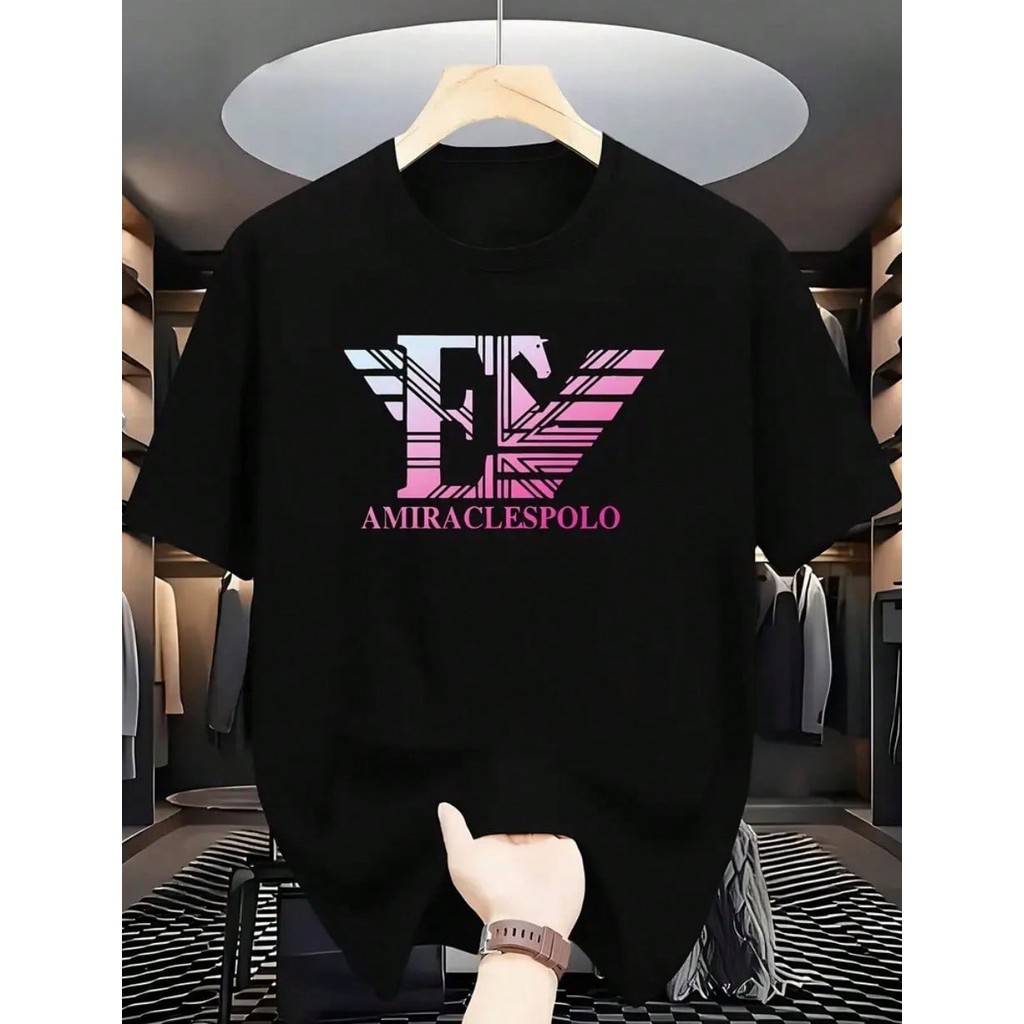Camiseta Masculina AMIRACLES POLO 100% algodão — imagem 2 de 2
