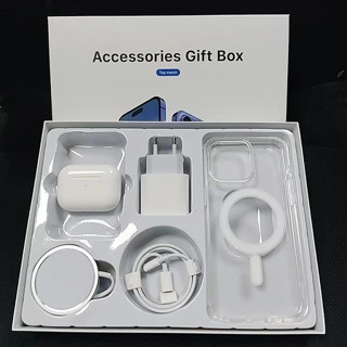 Kit Para iPhone 5 Em 1 Fone De Ouvido Bluetooth Sem Fio/Carregador De Indução/Cabo De Dado...