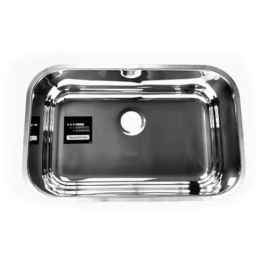 Cuba Tramontina Em Aço Inox 304 N°2 Alto Brilho 56X34X17CM em Oferta na Shopee