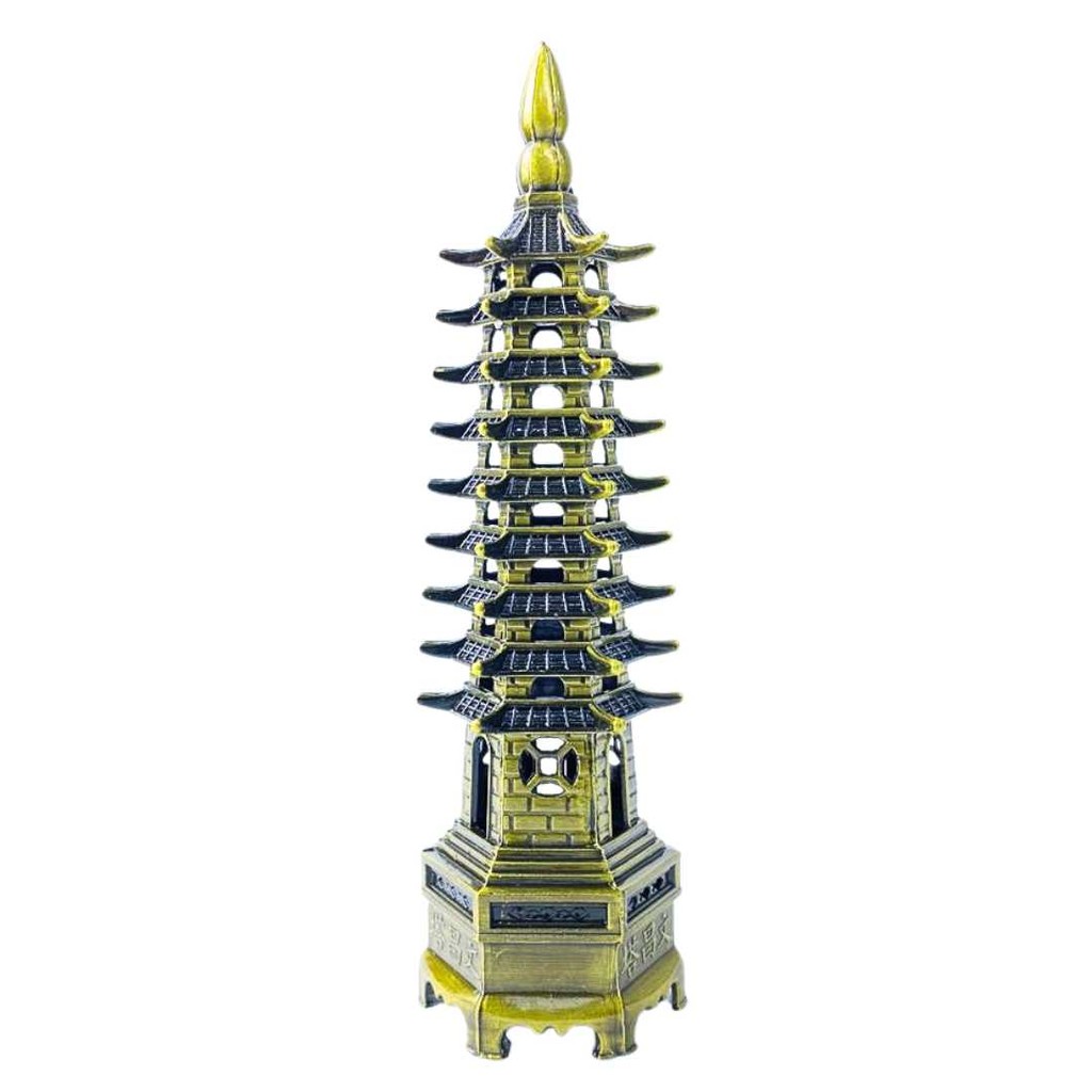 Torre Decorativa de Metal - Central Astral em Oferta na Shopee