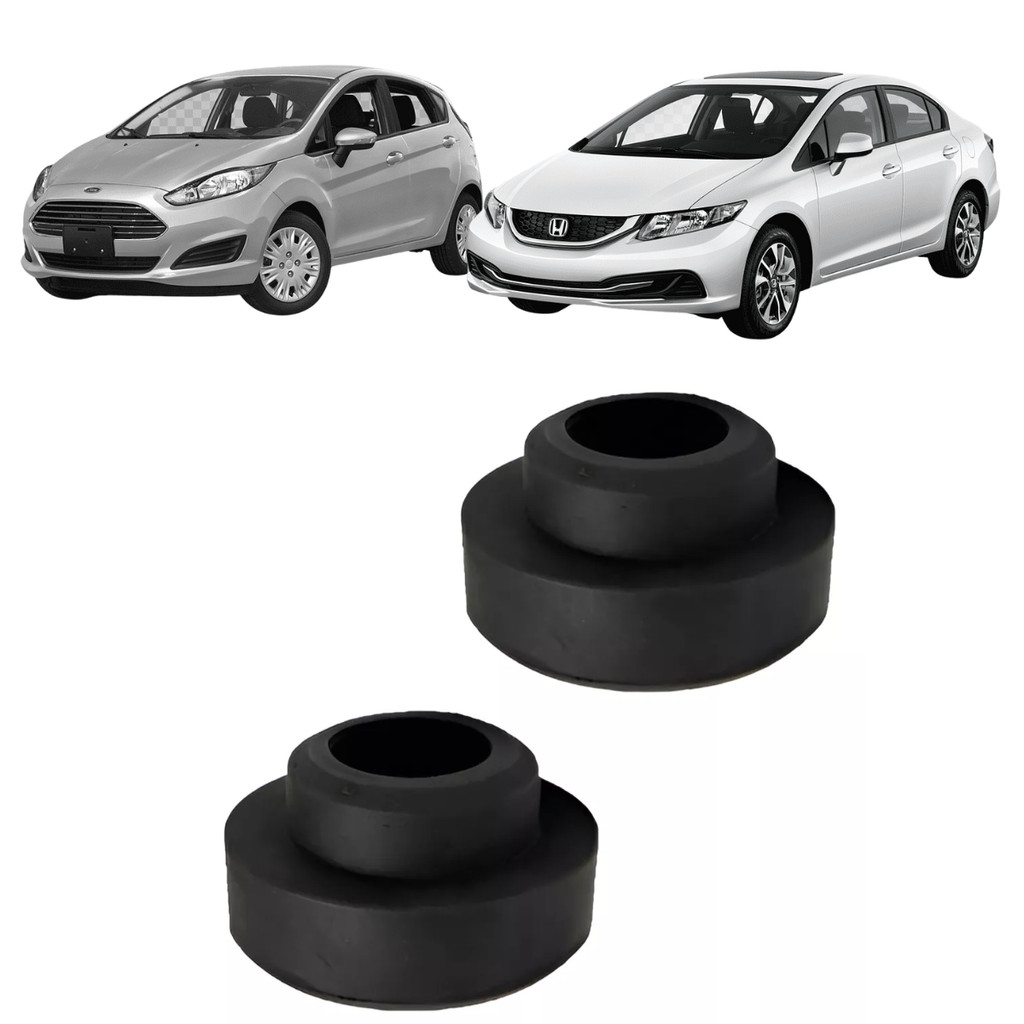 Kit Calço Gnv Mola Traseira Fiesta Hatch E Sedan 2003 A 2014