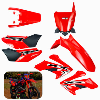Kit Roupa Carenagem Plástico Tornado Xr 250 Com Number Sport Amx