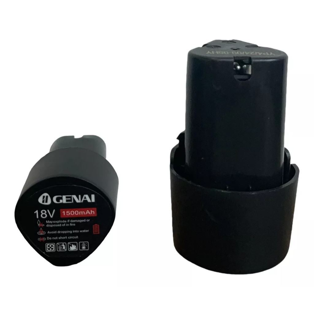 Bateria Genai Parafusadeira Furadeira Lixadeira 18v 1.5ah em Oferta na Shopee