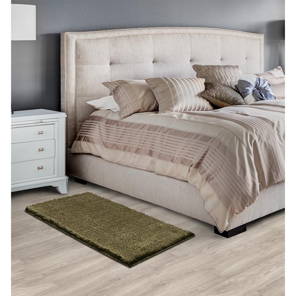 Tapete P/ Quarto Super Peludo Joy Fendi 0,50x1,00 São Carlos - Home & Living