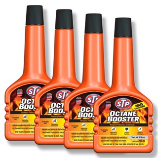 Aditivo para Combustivel OCTANE BOOSTER 200ml STP 4 unidades em Oferta na Shopee