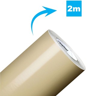 Adesivo Vinil Bege envelopamento Geladeiras Móveis 2 metros em Oferta na Shopee