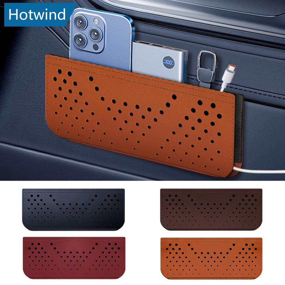 HW Saco De Armazenamento De Rede De Carro Montado No Titular Do Cartão De Conta Telefone Móvel Caixa Geral Multifunciona