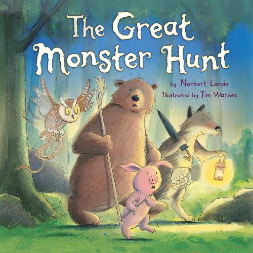 Livro Literatura infantil The Great Monster Hunt em Oferta na Shopee
