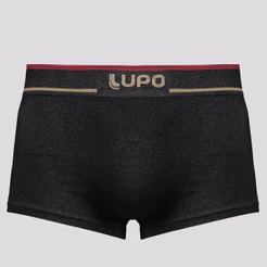 Cueca Lupo Sunga Sem Costura Preta