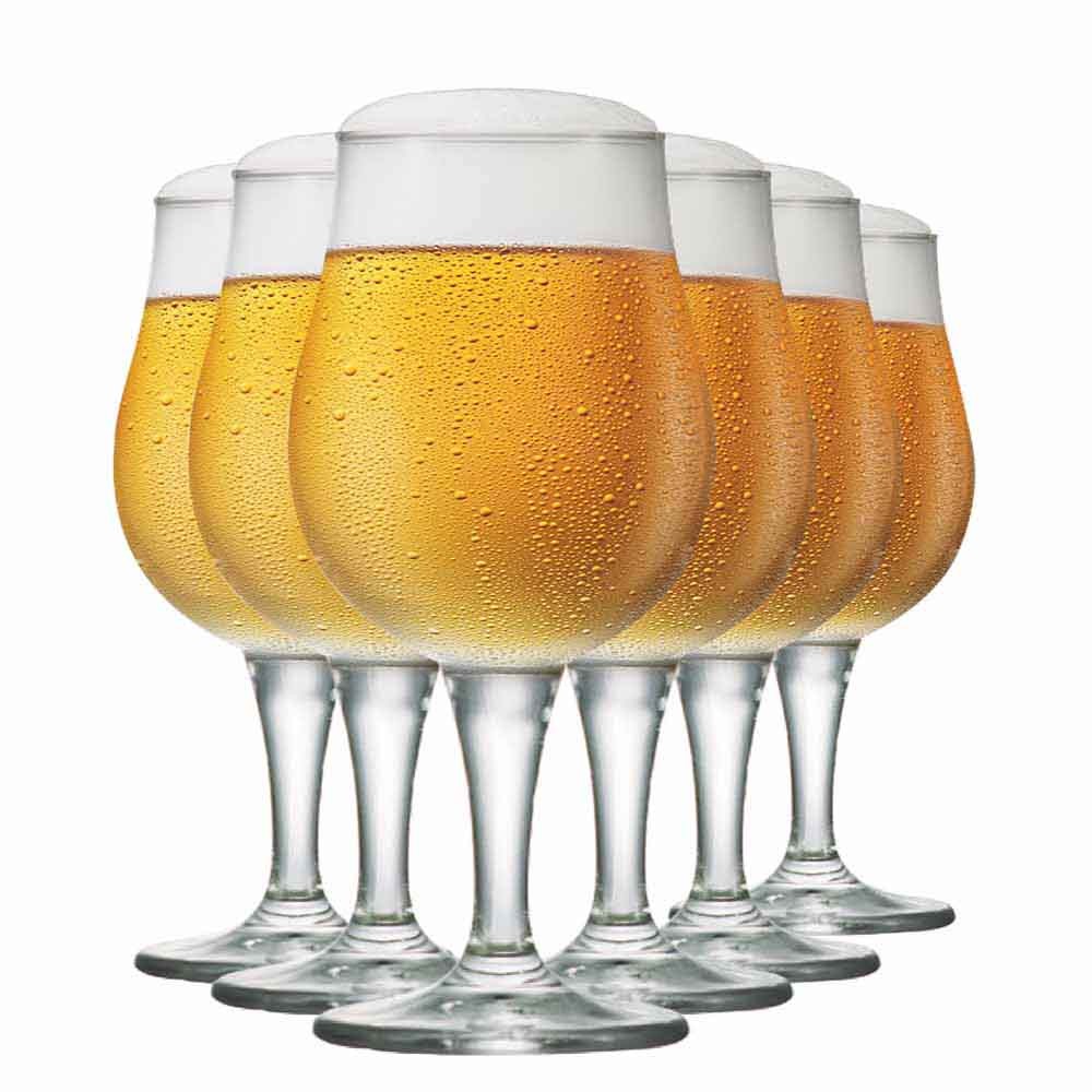 Jogo de Taças de Cristal Mason M para Cerveja 6pcs, 390ml - Ruvolo em Oferta na Shopee