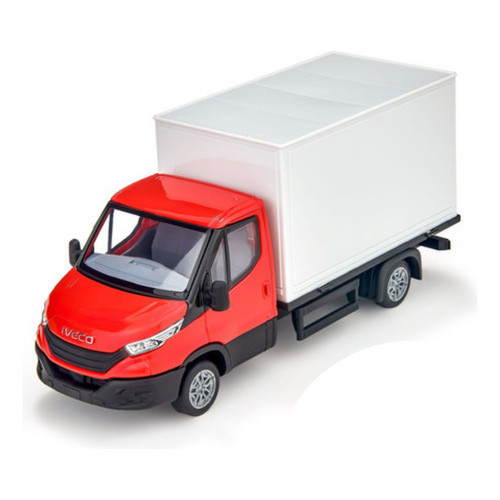 Caminhão Brinquedo Iveco Daily Baú Miniatura Caçamba Usual