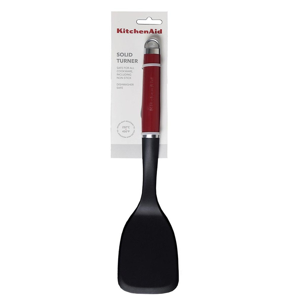 Espátula de Nylon Cozinha Com Alça Vermelho KitchenAid