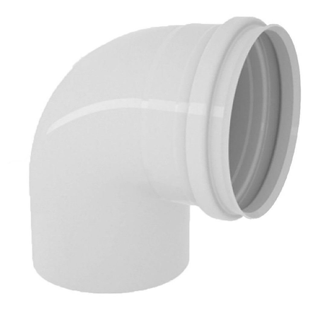 Joelho PVC 90º Para Tubo Esgoto 100mm Tigre - Home & Living