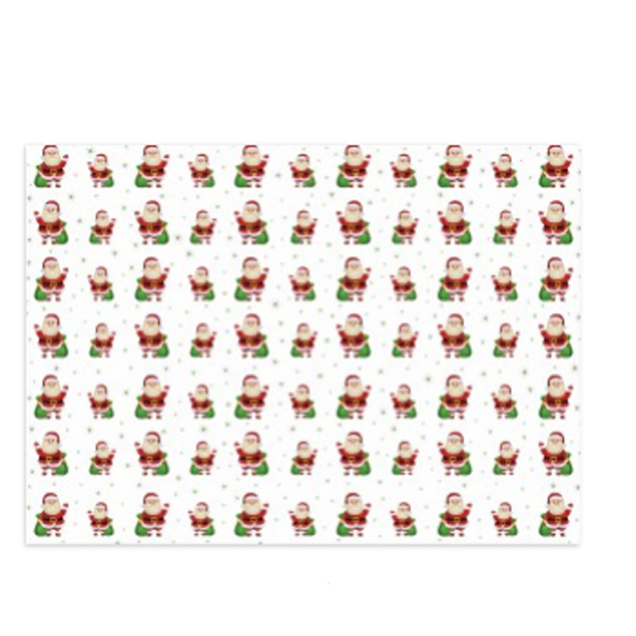 Papel Manteiga - Papai Noel - 45 x 31,5 cm - 25 unidades - Decora Doces - Rizzo
