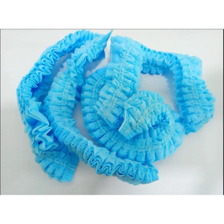 Touca Descartável em TNT - Azul Celeste 100un - c/ Anvisa em Oferta na Shopee