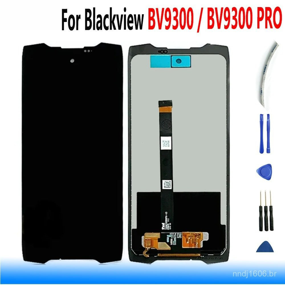 100% Testado Para Substituição de Tela LCD + Tela de Toque Blackview BV9300 Pro BV 9300 5G KUEB FRSO