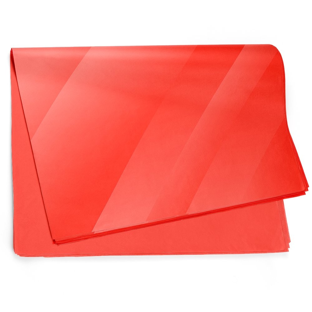 Poli Sujinho Liso Vermelho para Decoração 49,0x69,0cm, Floral Atlanta - 10/20/50 folhas.