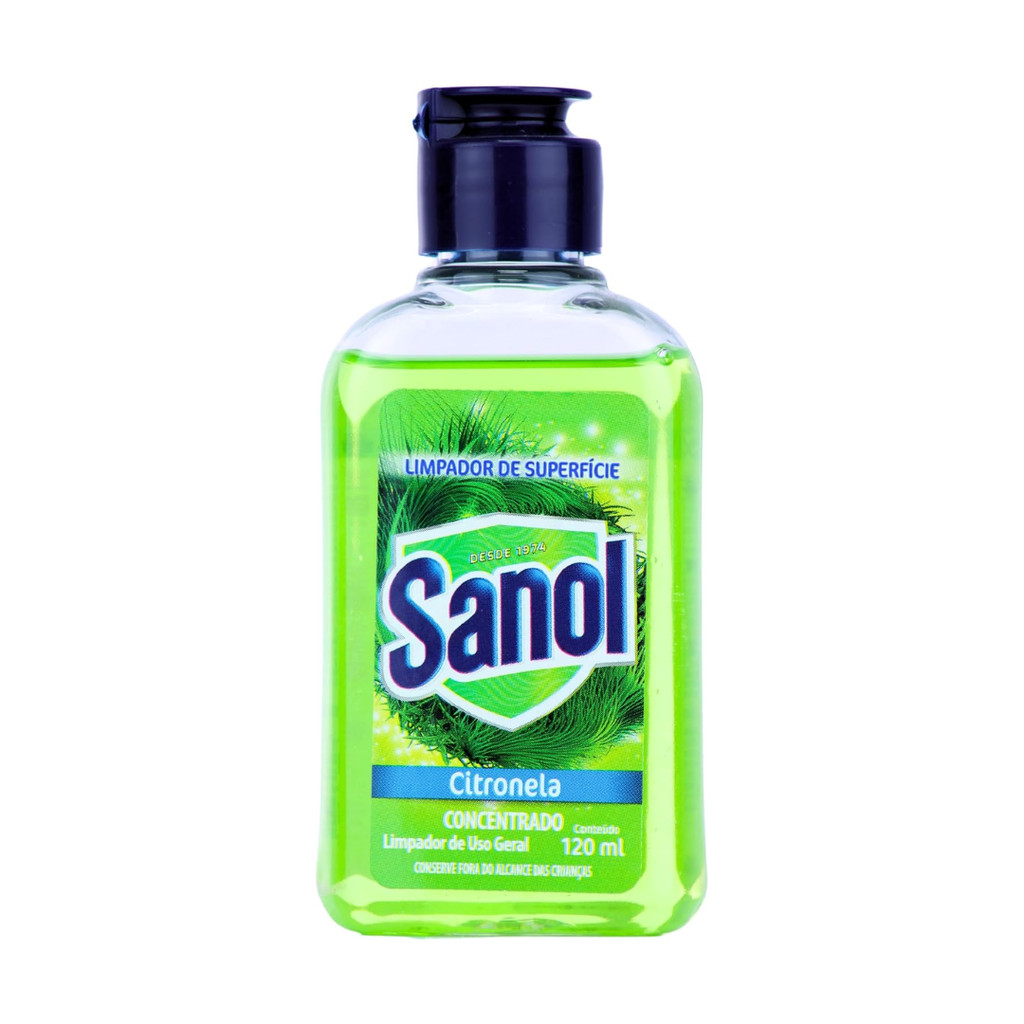 Limpador de Superfície Sanol - Citronela 120ml - Home & Living