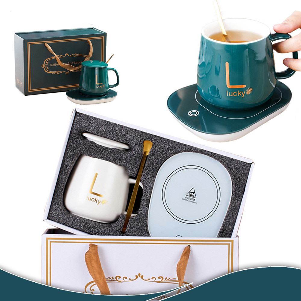Caneca De Cerâmica Com Aquecimento Termostático 55° Com Caixa De Presente em Oferta na Shopee
