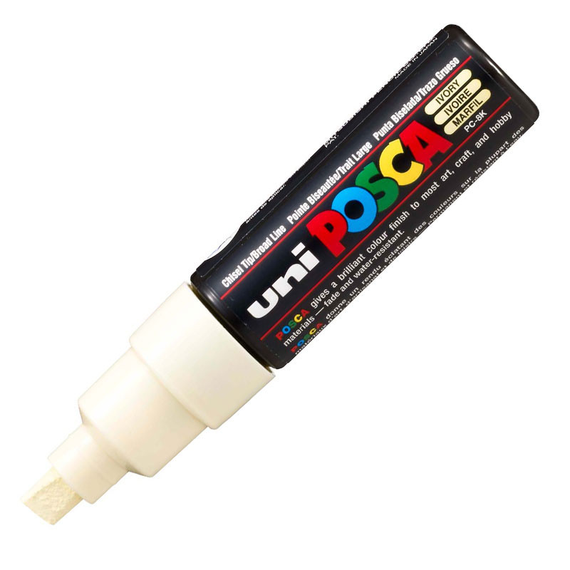 Caneta Posca PC-8K Marfim Uni-Ball em Oferta na Shopee