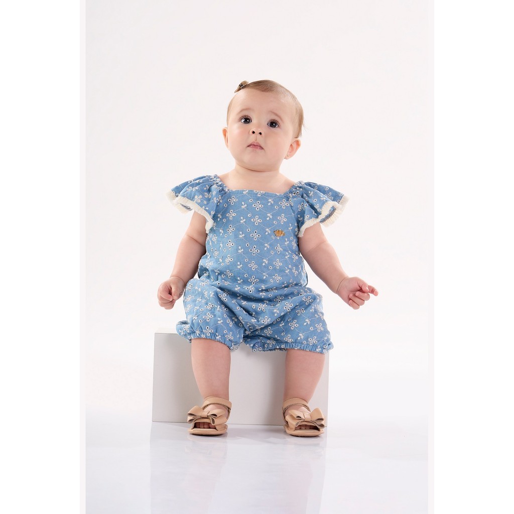 Macaquinho Banho de Sol para Bebê Menina em Laise Up Baby - Baby & Kids Fashion