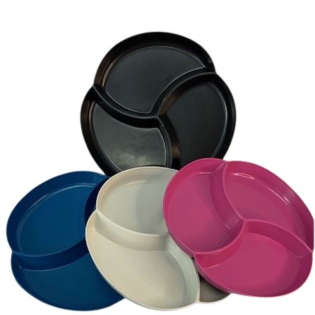 Kit 15 Petisqueira Pequena Divisória  – Plástico Petiscos Salgadinhos Festas Aniversarios buffet