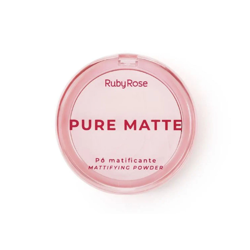 Detalhes do Pó Compacto Ruby Rose Matificante Hbm402