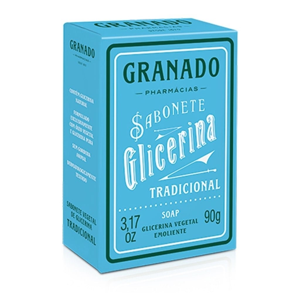 Sabonete Granado Glicerina 90g Embalagem com 12 Unidades em Oferta na Shopee