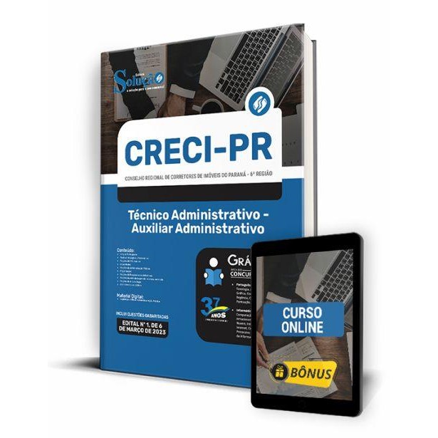 Apostila CRECI-PR - Técnico Administrativo - Auxiliar Administrativo