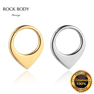 Piercing Septo Rook Conch Argola Titânio Gota Helix Nariz em Oferta na Shopee