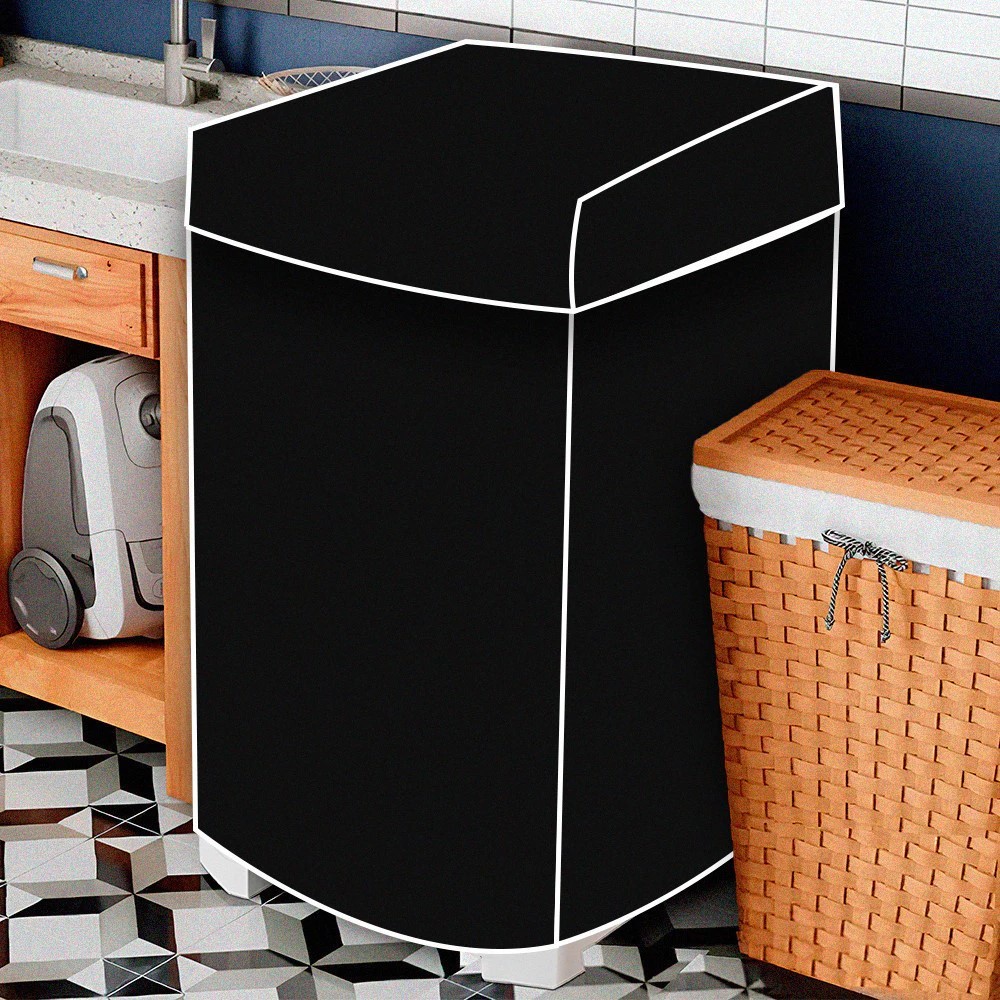 Capa Máquina de Lavar Roupas Proteção Lava e Seca Tamanho M Brastemp Consul Electrolux