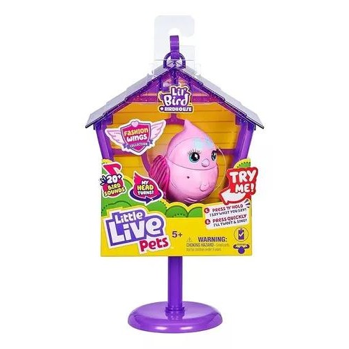Little Live Pets Pássaro Na Casinha Sortido - Fun Divirta-se