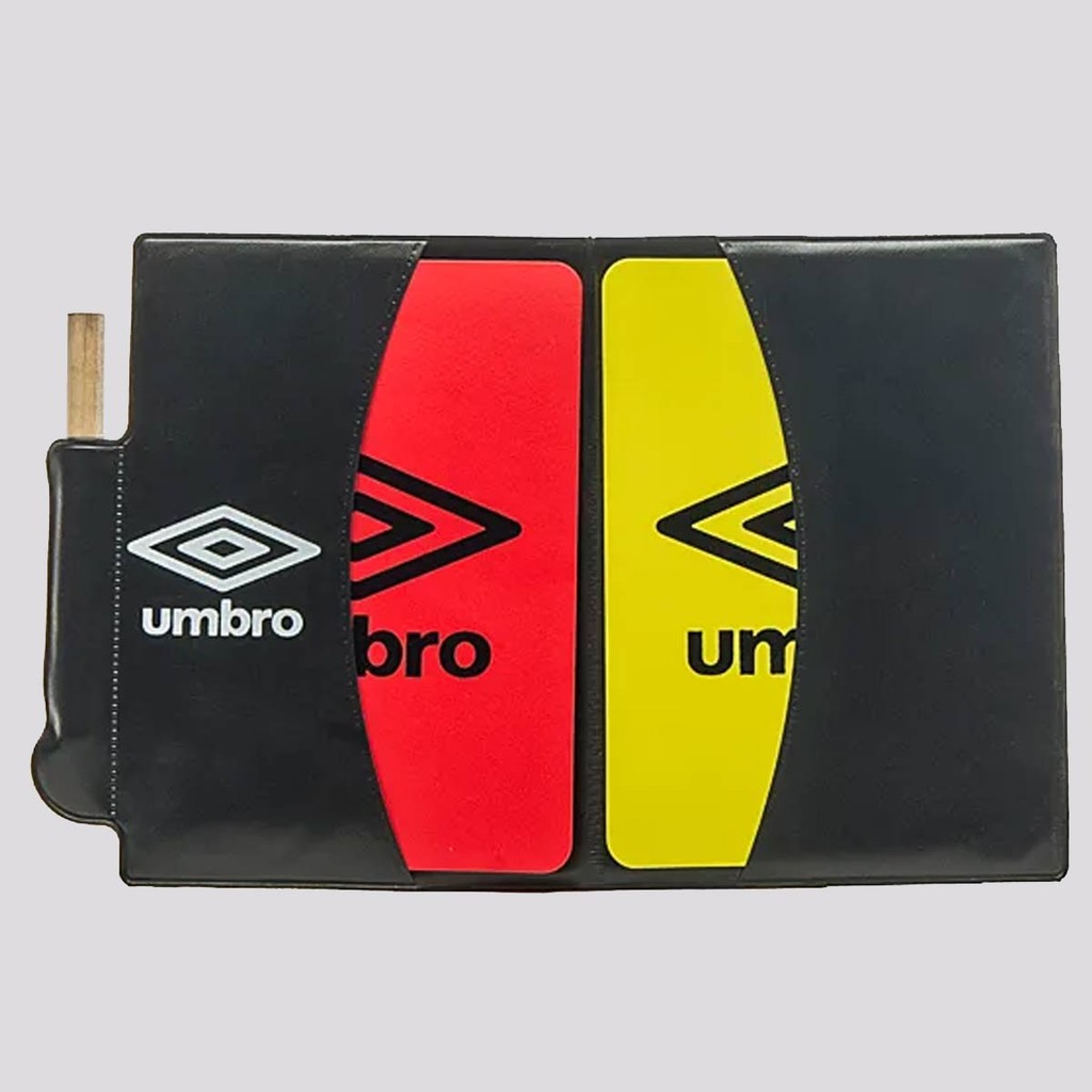 Cartão de Árbitro Umbro Kit Amarelo e Vermelho em Oferta na Shopee