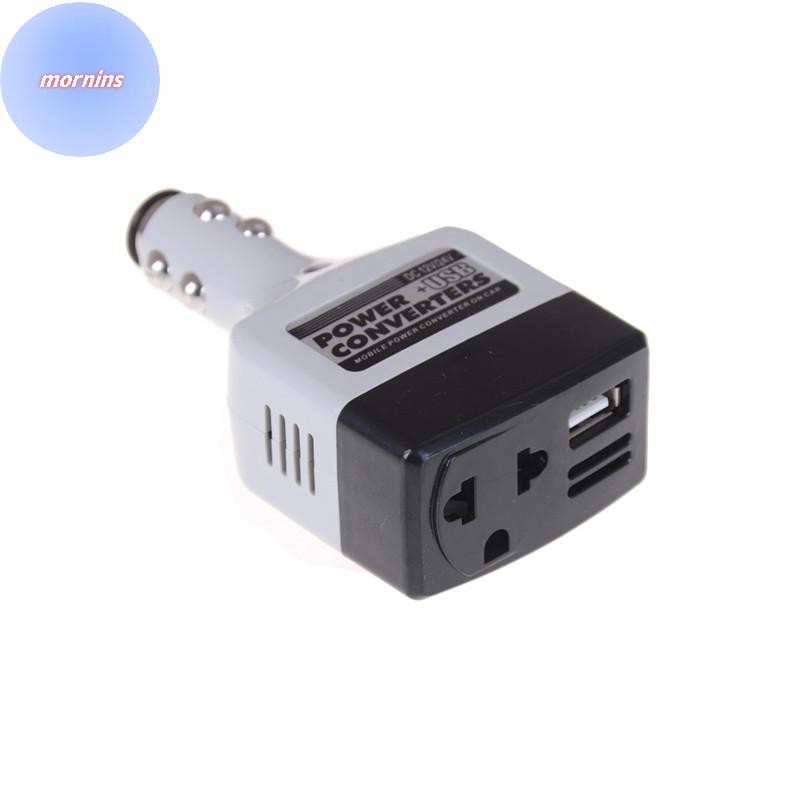 MORNIN Conversor Móvel Para Carro Adaptador Inversor 12V/24V AC 220V Carregador Power BR