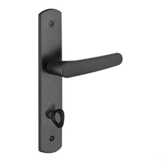 Fechadura Porta Banheiro Completa Ipanema Reta Máquina 40 (40x53) Cor Preta - Soprano Original em Oferta na Shopee